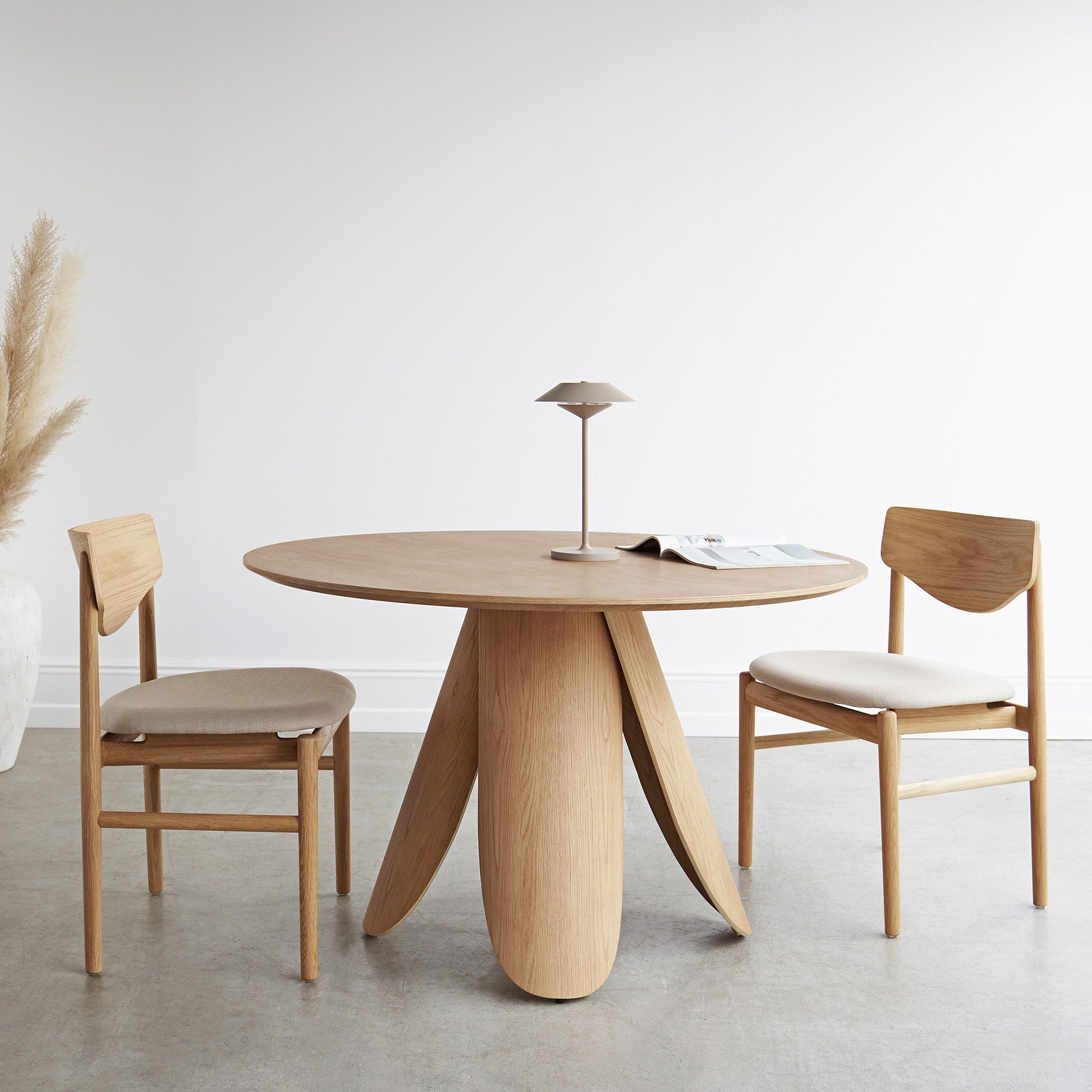 Celeste spisebordsstol u. armlæn - Stof